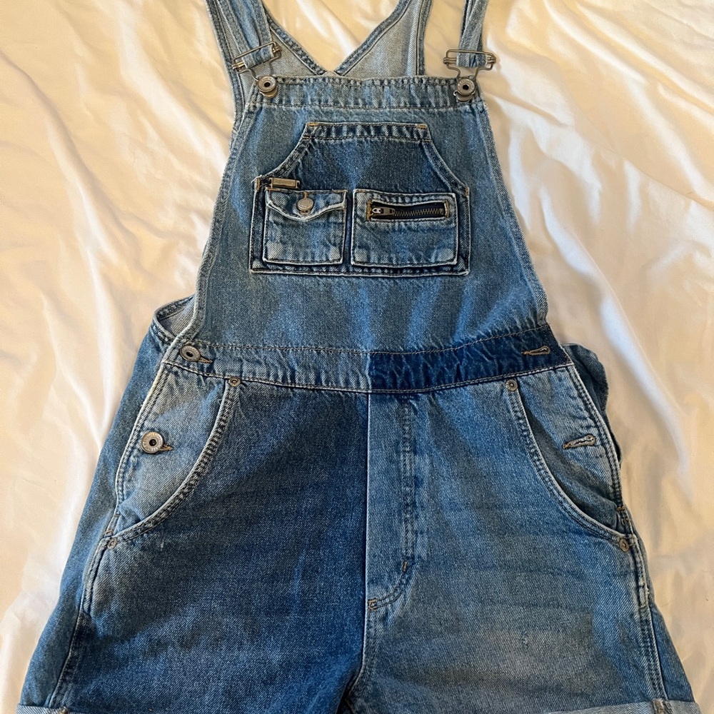 Denim short overalls - excellent condition